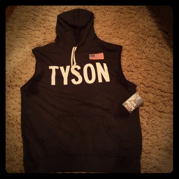 tyson sleeveless hoodie